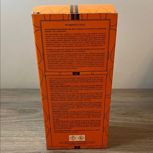 NEST Fragrances Pumpkin Chai Orange Box - Picture 2 of 3